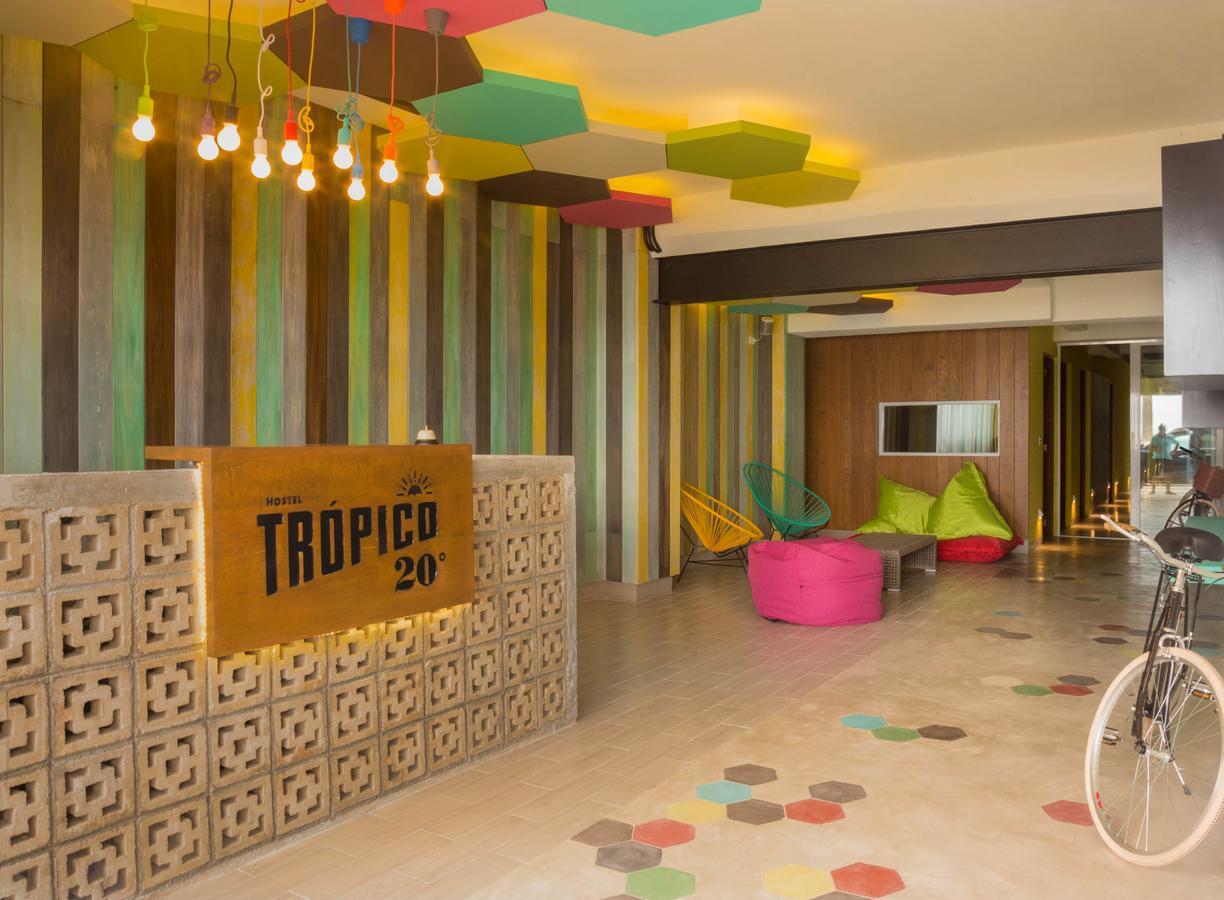 Hostel Frente Al Mar Tropico 20º Cozumel Eksteriør billede