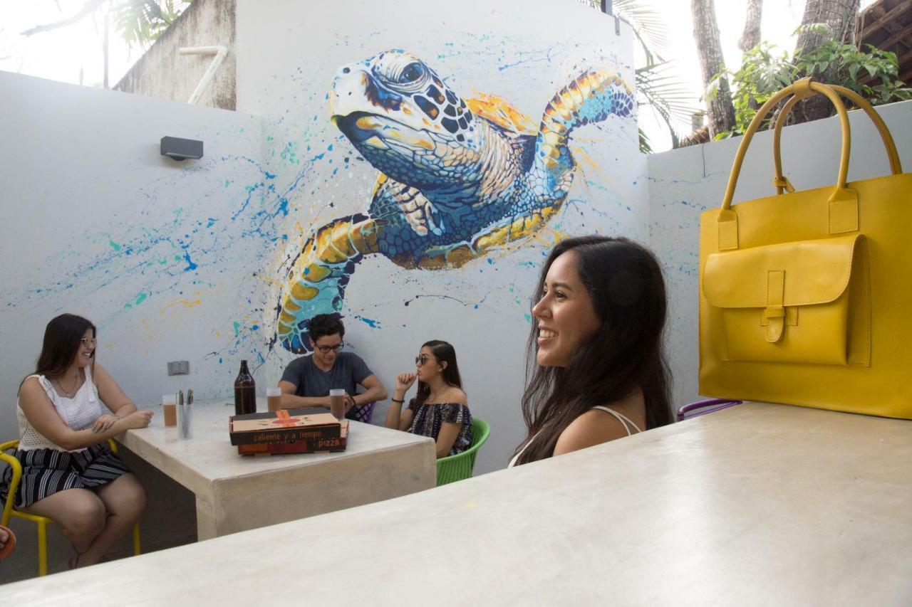 Hostel Frente Al Mar Tropico 20º Cozumel Eksteriør billede